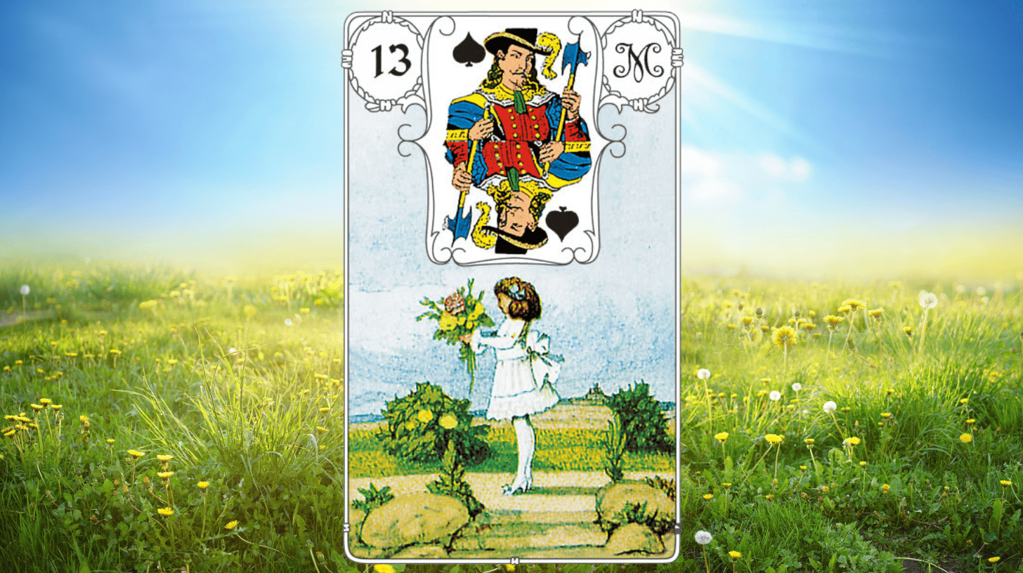Bedeutung vom Kind in den Lenormand Karten. Deuten und Kombinationen zu Liebe, Beruf und Spiritualität.