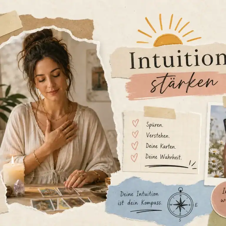 Weibliche Intuition beim Kartenlegen